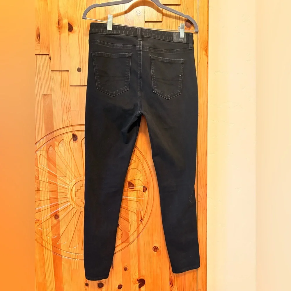American Eagle Outfitters Black Skinny Jeans - Picture 4 of 6